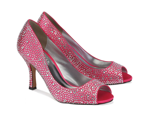 Bicolor ladies heels